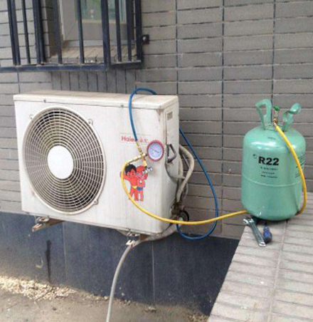 沙湾空调加氟